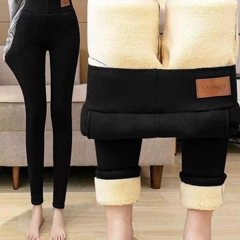 Women's Lamb Fleece Thermal Winter Leggings Collection