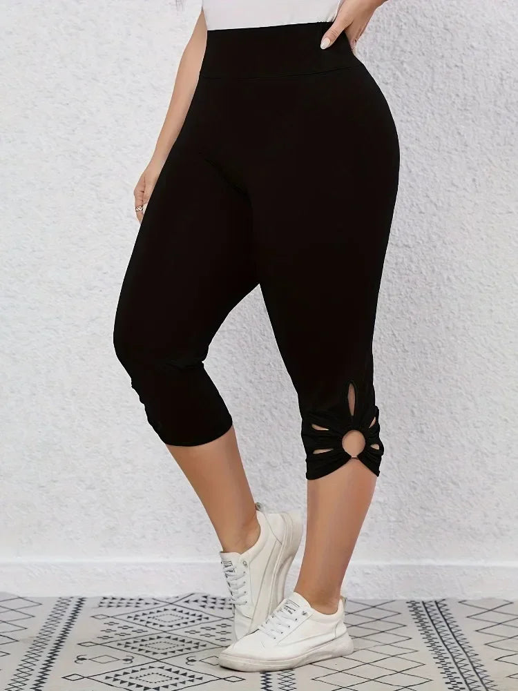 Women's Hollowed Out Capri Collection