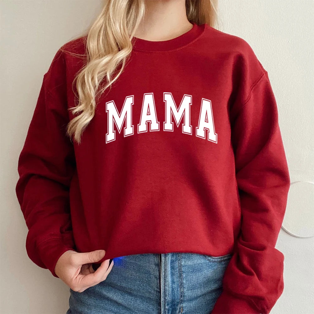 Mama Varsity Motherhood Sweatshirt Collection