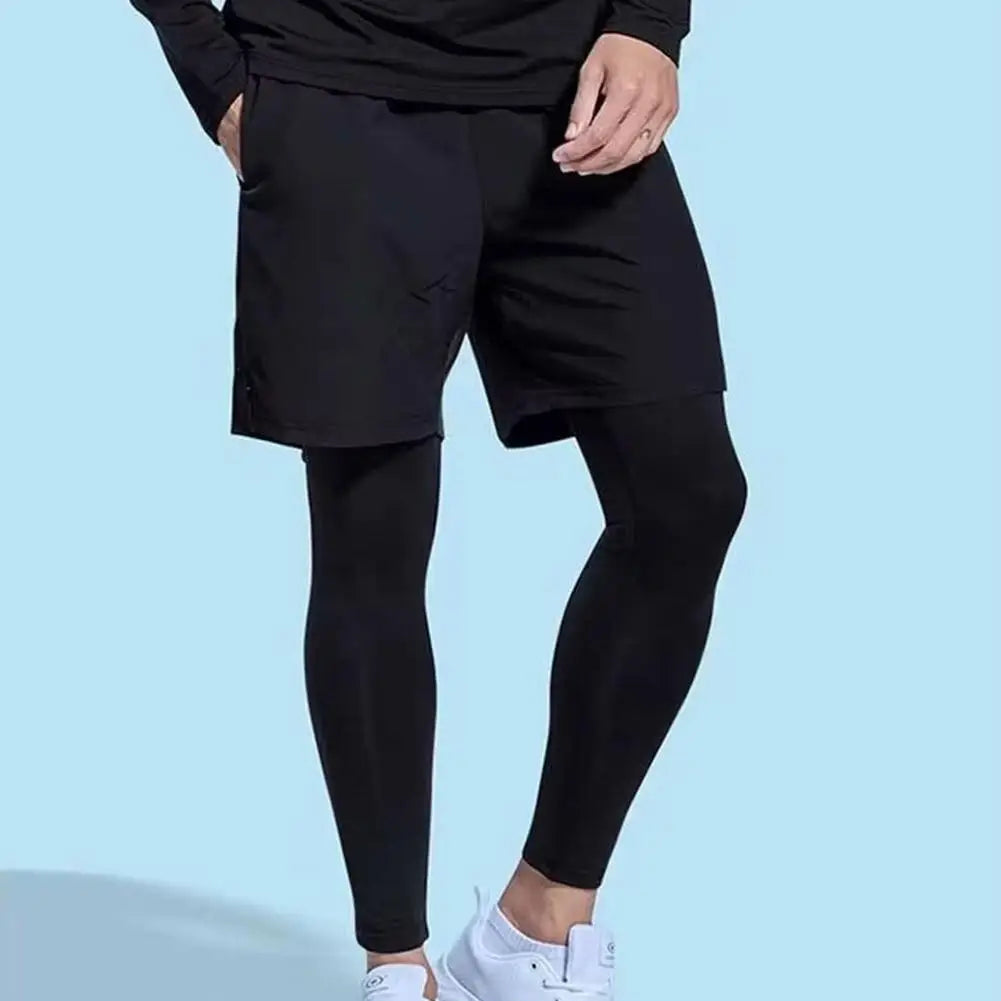 Men's 2-in-1 Fitness Compression Pants Collection