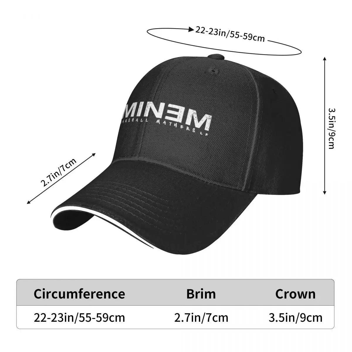 Eminem World Tour Baseball Cap Collection