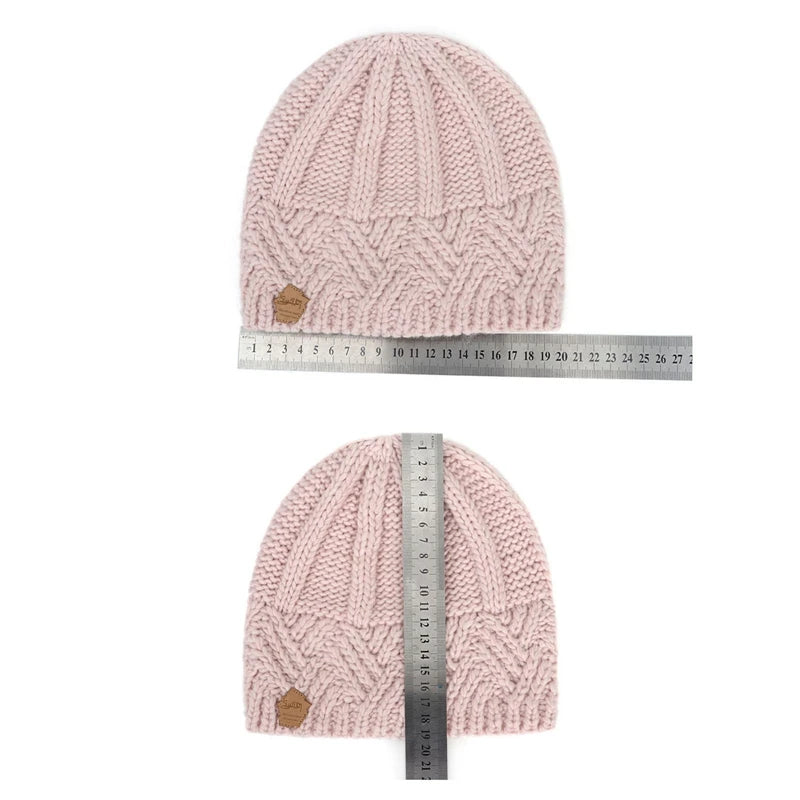 Stretchy Knit Beanies for Women