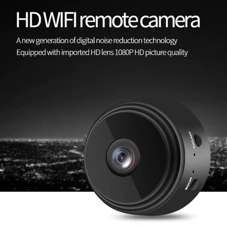 Portable Mini 1080P HD WiFi Wireless Security & Surveillance Camera